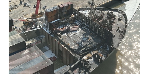 宁波舟山港集装箱货轮火灾爆炸事故视察报告宣布！！