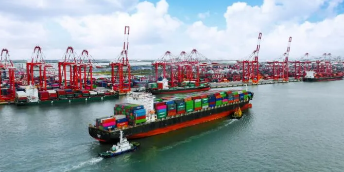 2025年1-4月我国口岸货物、、、集装箱吞吐量