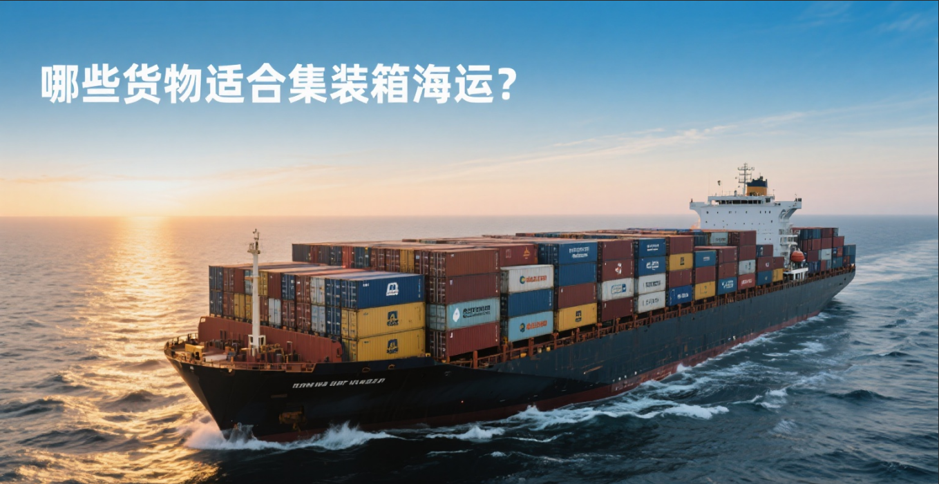 哪些货物适合集装箱海运？？？